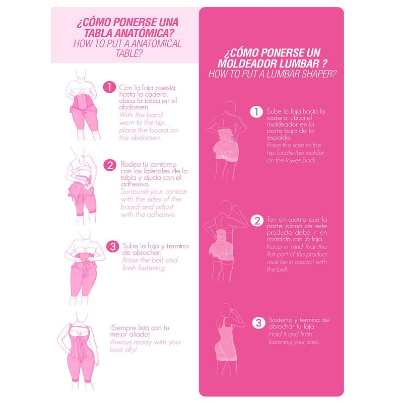 MD M&D Back Lipo Board Post Surgery Liposuction 360 Tablas Post Operatorias para Liposuccion - Image 5